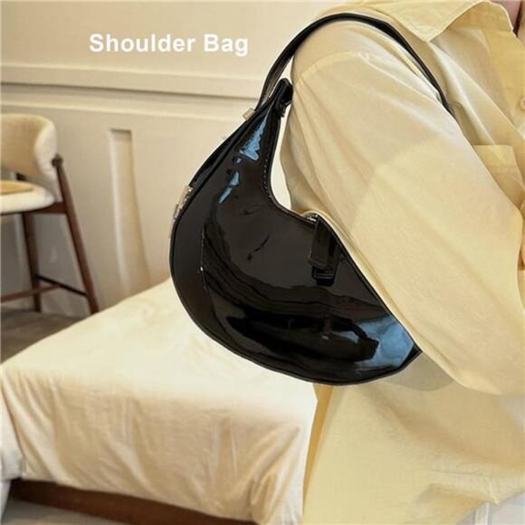 Small Purse for women, Trendy Black3 - Picture 2 of 6